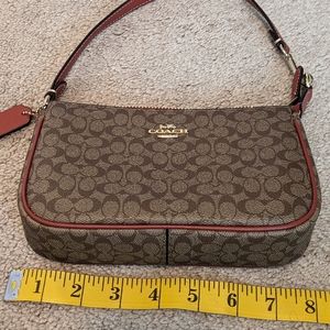 Coach signature mini bag